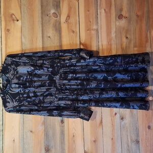 Modcloth Elegant Black and SilverDress